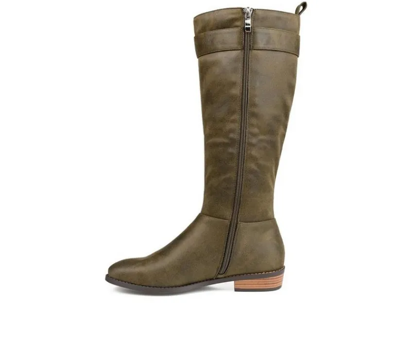 Best Journee Collection Women's Lelanni Extra Wide Calf Knee High Boots