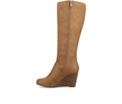 New Journee Collection Women's Langly Wide Calf Knee High Boots