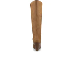 New Journee Collection Women's Langly Wide Calf Knee High Boots