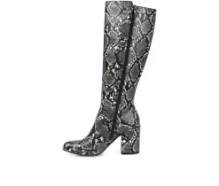 Outlet Journee Collection Women's Tavia Wide Calf Knee High Boots