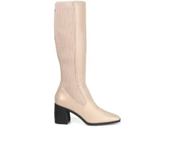 Journee Collection Women's Winny Extra Wide Calf Knee High Boots