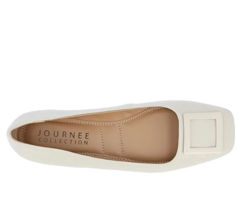 Sale Journee Collection Women's Zimia Flats