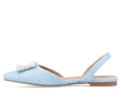 Sale Journee Collection Women's Hannae Slingback Mules