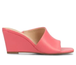 Sale Journee Collection Women's Clementine Wedge Sandals