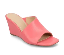 Sale Journee Collection Women's Clementine Wedge Sandals