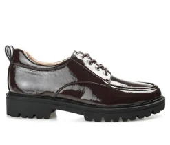 Online Journee Collection Women's Zina Lugged Oxfords