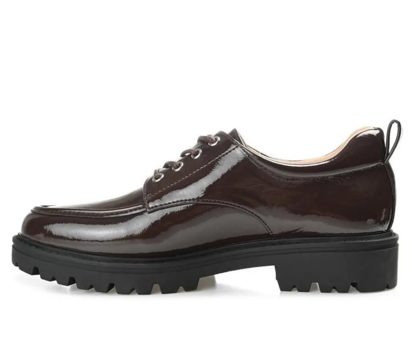 Online Journee Collection Women's Zina Lugged Oxfords