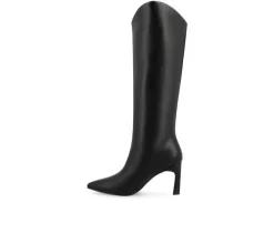 Discount Journee Collection Women's Rehela Wide Width Wide Calf Knee High Boots