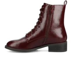 Online Journee Collection Women's Vienna Lace-Up Boots
