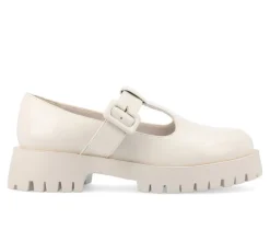 Outlet Journee Collection Women's Suvi Chunky T-Strap Mary Janes