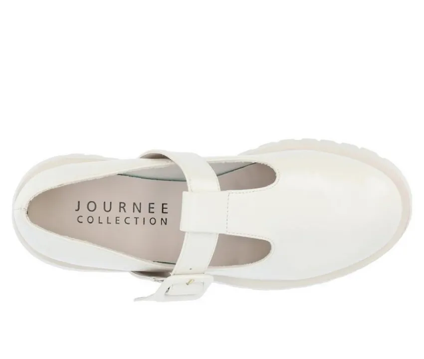 Outlet Journee Collection Women's Suvi Chunky T-Strap Mary Janes