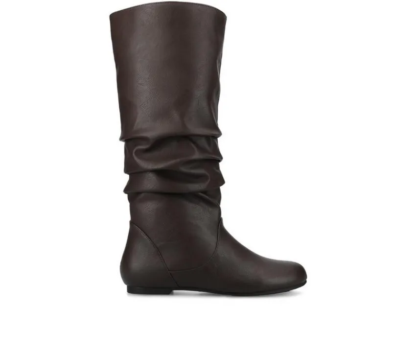 Best Journee Collection Women's Jayne Wide Calf Knee High Boots