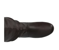 Best Journee Collection Women's Jayne Wide Calf Knee High Boots