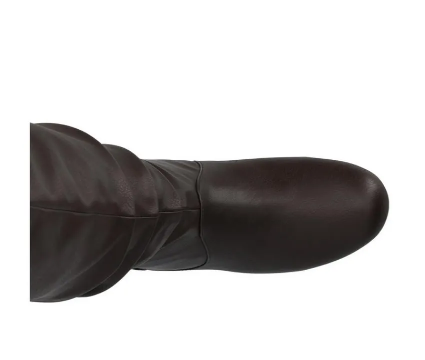 Best Journee Collection Women's Jayne Wide Calf Knee High Boots