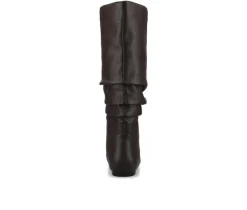 Online Journee Collection Women's Jayne Wide Width-Wide Calf Knee High Boots