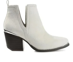 New Journee Collection Women's Issla Side Slit Booties