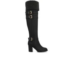 Sale Journee Collection Women's Alyza Knee High Boots
