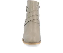 Best Journee Collection Women's Strap Wide Width Booties