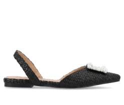 Sale Journee Collection Women's Hannae Slingback Mules
