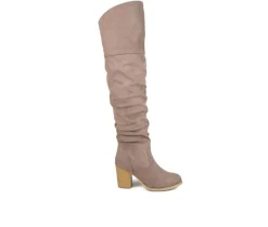 Outlet Journee Collection Women's Kaison Wide Calf Over-The-Knee Boots