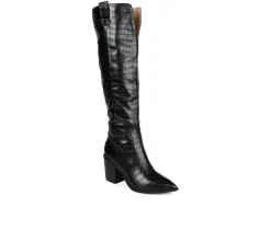 Hot Journee Collection Women's Therese Extra Wide Calf Over-The-Knee Boots