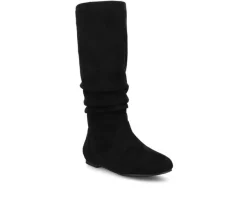 Best Journee Collection Women's Jayne Wide Calf Knee High Boots