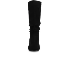 Best Journee Collection Women's Jayne Wide Calf Knee High Boots