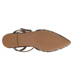 Best Journee Collection Women's Martine Mule Flats