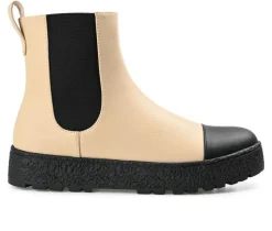 New Journee Collection Women's Jenie Chelsea Booties