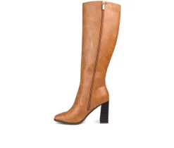 Hot Journee Collection Women's Karima Wide Calf Knee High Boots