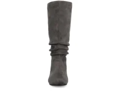 Clearance Journee Collection Women's Jayne Extra Wide Calf Knee High Boots
