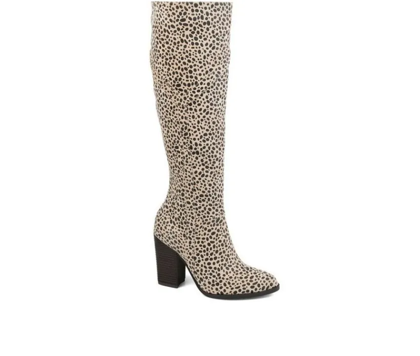 Best Journee Collection Women's Kyllie Extra Wide Calf Knee High Boots