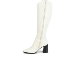 Outlet Journee Signature Women's Laila Knee High Heeled Boots