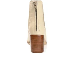 Hot Journee Signature Women's Tazlyn Heeled Chelsea Booties