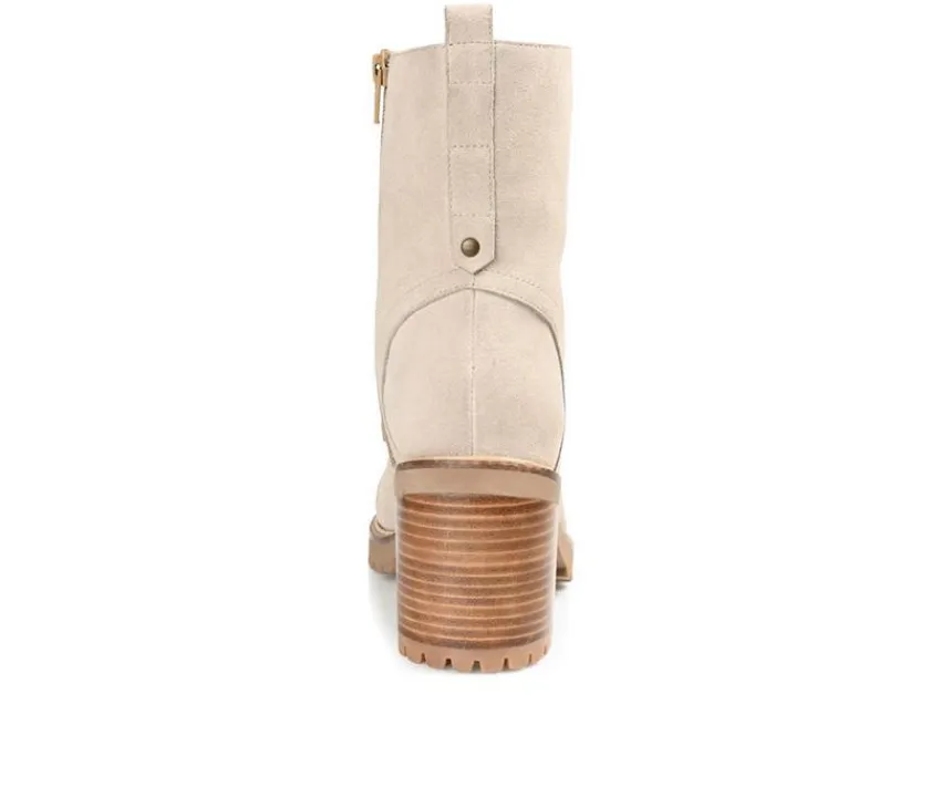 Hot Journee Signature Women's Malle Heeled Lace Up Boots