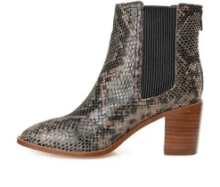 Clearance Journee Signature Women's Tazlyn Heeled Chelsea Booties