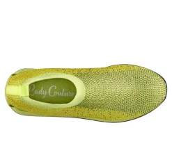 Sale Lady Couture Women's Bella Slip On Wedge Sneakers