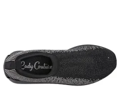 Best Lady Couture Women's Bella Slip On Wedge Sneakers