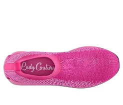 Lady Couture Women's Bella Slip On Wedge Sneakers