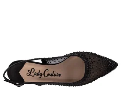 Lady Couture Women's Demi Slingback Pumps