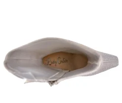 Online Lady Couture Women's Diamond Knee High Stiletto Boots