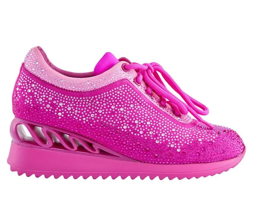 Best Lady Couture Women's Jackpot Wedge Sneakers