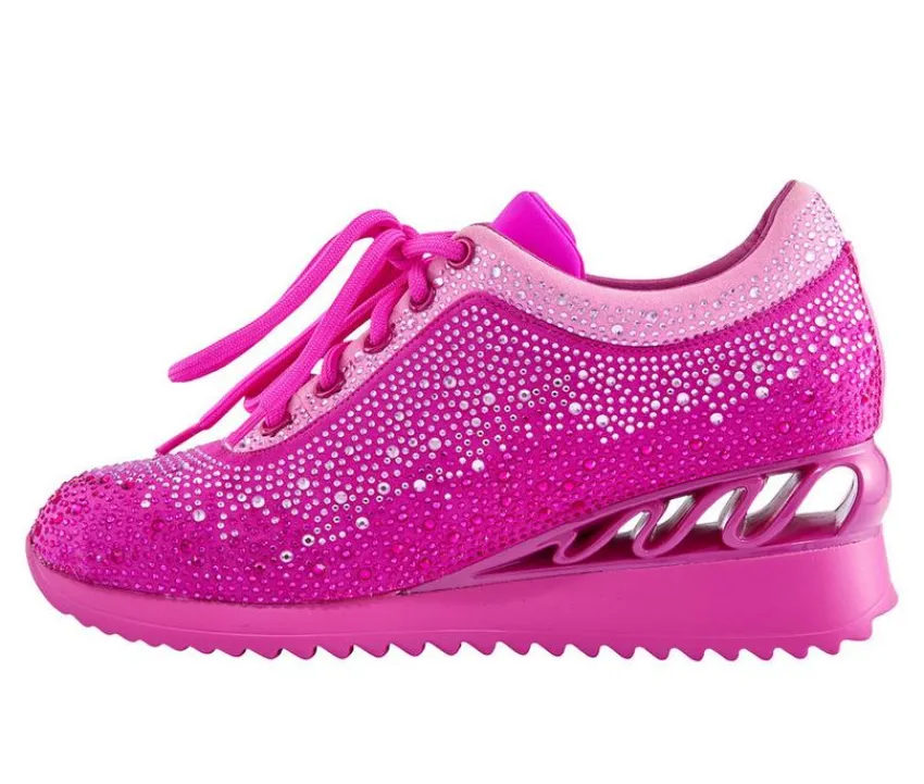 Best Lady Couture Women's Jackpot Wedge Sneakers