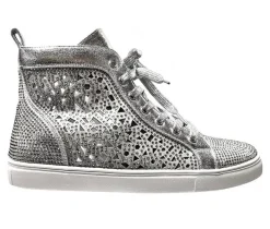 Lady Couture Women's New York High Top Fashion Sneakers