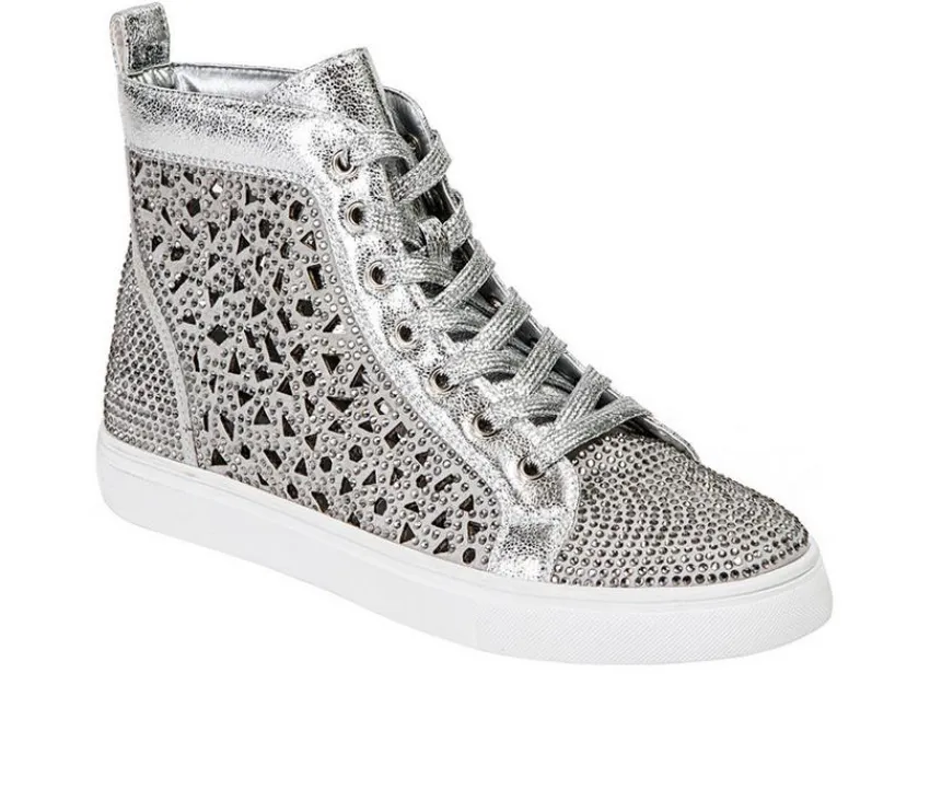Lady Couture Women's New York High Top Fashion Sneakers