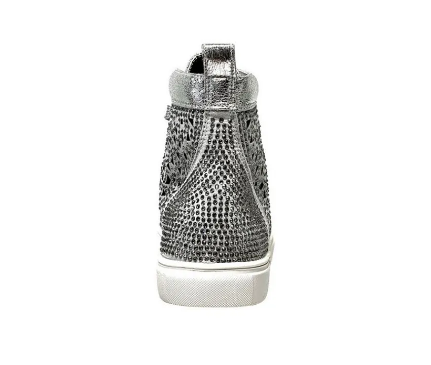 Lady Couture Women's New York High Top Fashion Sneakers