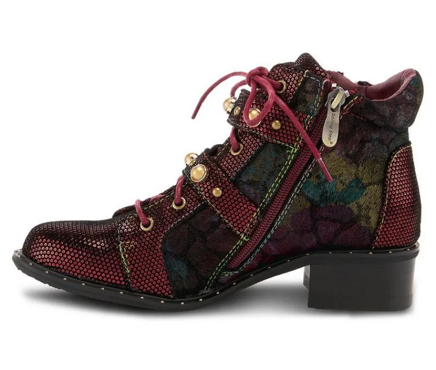 Clearance L'Artiste Women's Chrissy Combat Booties