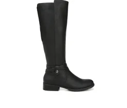 Outlet LifeStride Women's Xtrovert Wide Calf Water Resistant Riding Boots