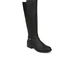 Outlet LifeStride Women's Xtrovert Wide Calf Water Resistant Riding Boots