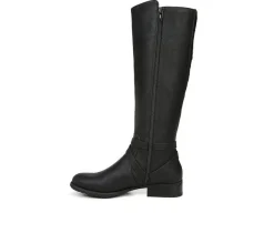 Outlet LifeStride Women's Xtrovert Wide Calf Water Resistant Riding Boots
